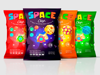 Space Chips by Haiver Jaimes on Dribbble