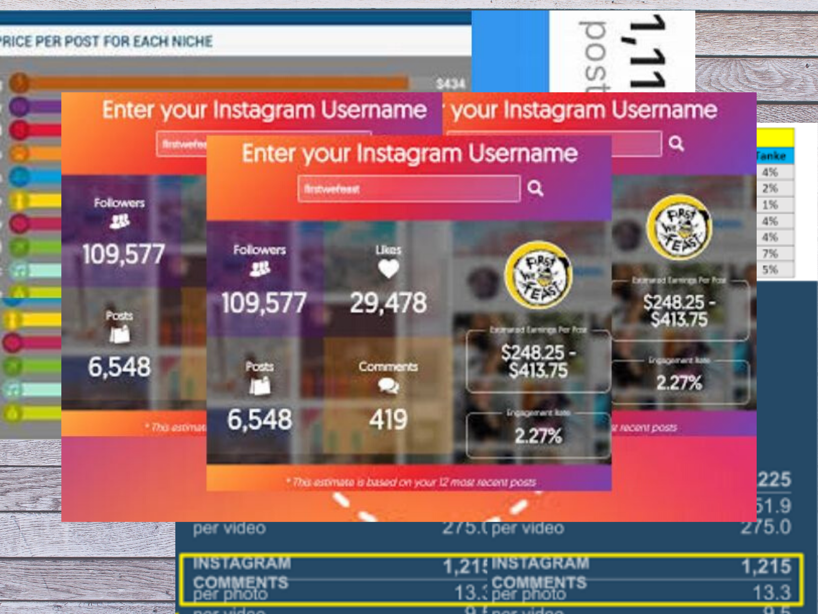 Niches Specific Instagram Top Influencers Research by Reedar Sulayman