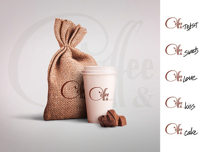 coffee branding calligraphy and lettering artist coffee cup design lettering logo logodesign packaging pakaging print