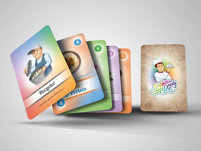 Design of a card game gamedesign cardgame illustration
