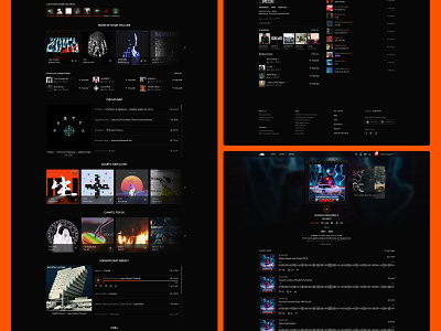 Soundcloud Web Version Redesign