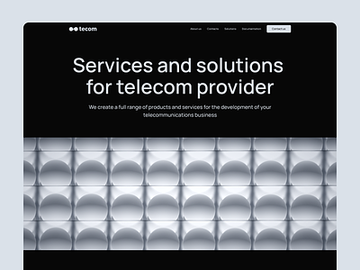 Telecom Website Design