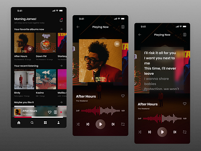 Music Player App - Mobile