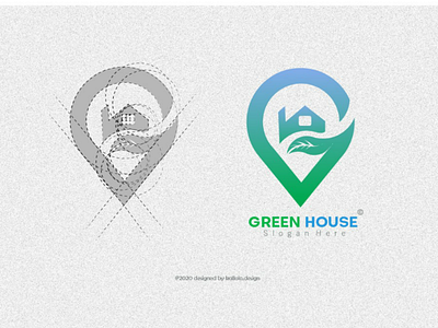 Green House Logo inspiration abstract bulb business concept creative design energy icon idea illustration innovation inspiration logo power sign solution success symbol vector