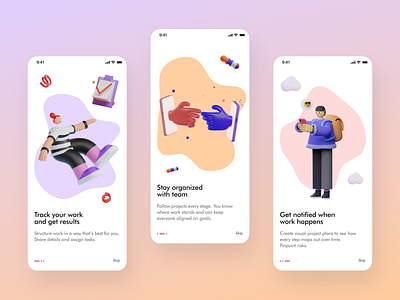 Onboarding app daily ui daily ui challenge mobile mobile app onboarding ui