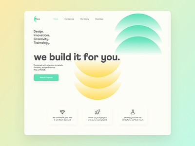 Landing Page for Creative Agency