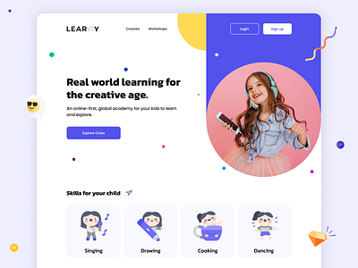 Learny Ed-Tech Website