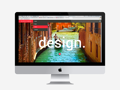 My Website brand css design designer google fonts graphic html minimalist responsive web