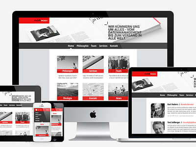 Responsive Web Design Rickli+Wyss