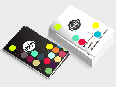 Ripler Calling Card adobe indesign identity design ripler