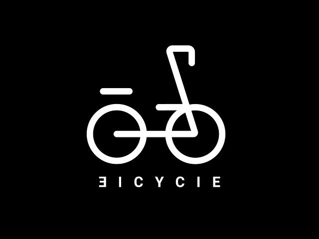 minimalist Bicycle Logo by Poketo Creation's Studio on Dribbble