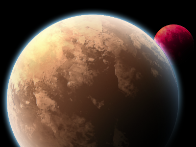 Planets brown planet planets red sci fi space