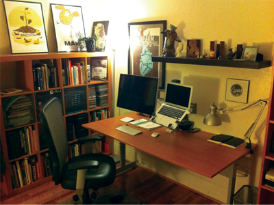 My Office desk jordan dobson office work area