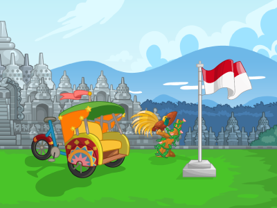 Indonesia - BittySet bali bittypets exotic game assets gif icon indonesia item set java miniature temple