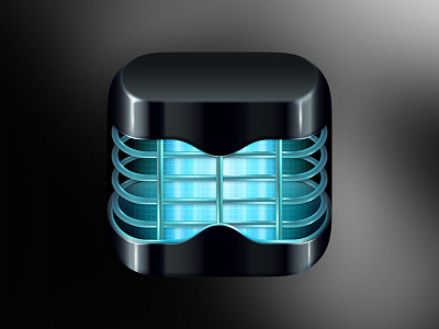 !Bap Zug black blue blur detail futuristic good icon interface simple simplify ui ux