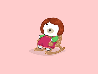 Happy Mother's Day! animation bittypets child daughter flash mama mother petshopbox rocking chair