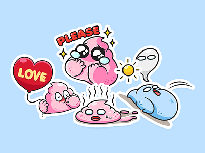 Poo Rina character ice cream petshopbox pink poo poorina sticker