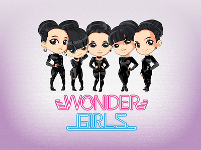 Wonder Girls 2 cute girl band kawai korean wonder girls