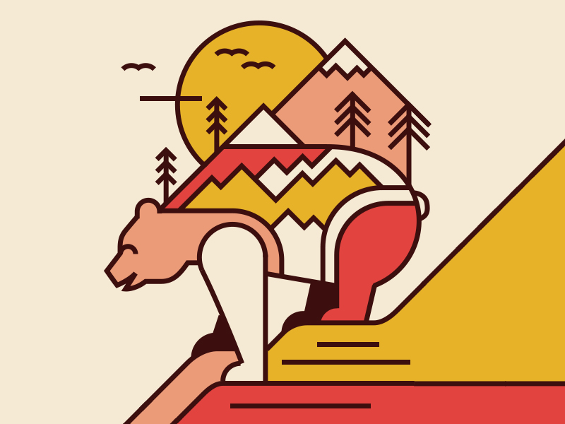 Nature Calls by Pavlov Visuals on Dribbble