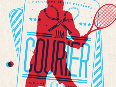 Jim Courier tennis transparency