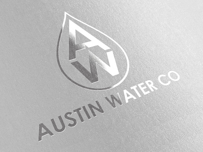 Austin Water Co austin austin texas branding design drink water flat hydrate illustration logo logo design texas water