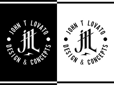 My Wordmark. John T Lovato Design & Concepts branding circle design flat illustration j jtl l logo logo design roundel t