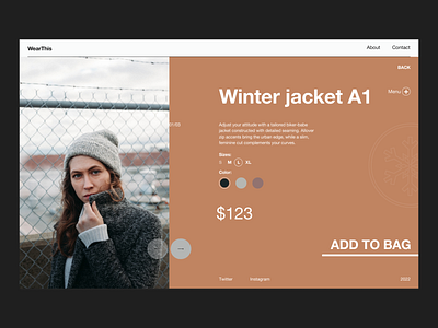 WearThis - Winter 22 -  Website exercise