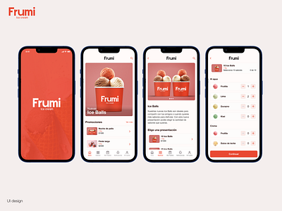 Frumi - Ice cream APP