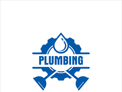 PLUMBING HEATING art design flat icon illustration logo minimal plumber plumbing vector