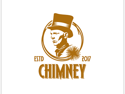 chimney care chimney illustration logo service vector