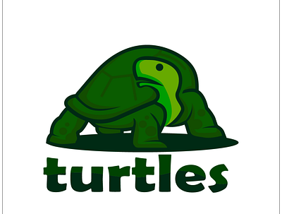 turtles animals animals logo flat icon illustration logo turtles vector