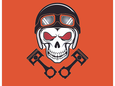 skull raider club logo piston raider skull skull logo