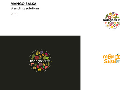 Mango Salsa animation branding design illustration