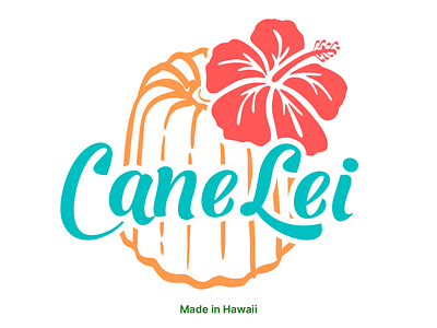 CaneLei logo cannelé hawaii logo