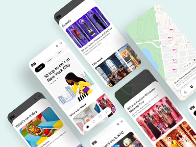 Mobile Concept: Urbs (events, activities & things to do) augmented reality city design events illustration interface mobile app development product design tours ui design user experience ux