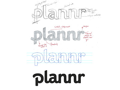 Logotype process bold branding custom typography lettering logo logotype process vector wordmark work in progress