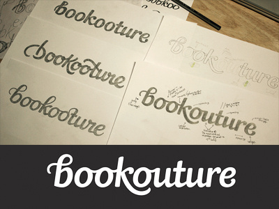 Logo development book publisher custom type hand drawn lettering logo logo design logotype pencil process sketches type typography wip wordmark