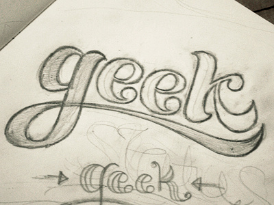 Lettering: Geek