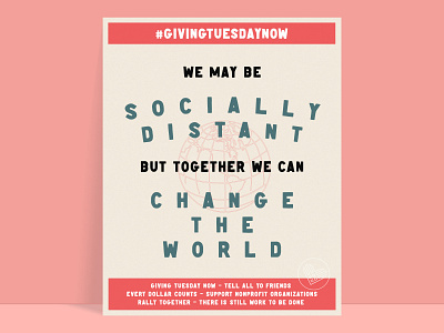 Giving Tuesday Now Poster