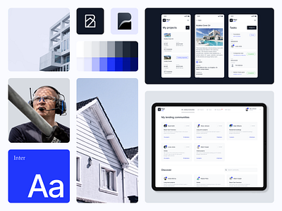 Rigor adaptive branding color palette community dashboard design financial lending logo platform product design projects ui ux web 3.0 web3