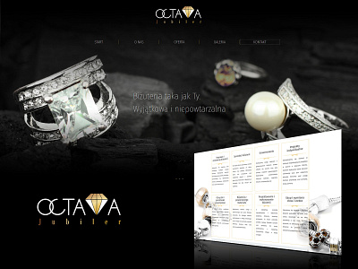 jewelry store logo and website