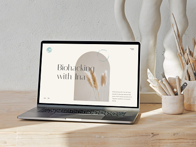 Biohacking with Ina courses design life ui ux webdesign website