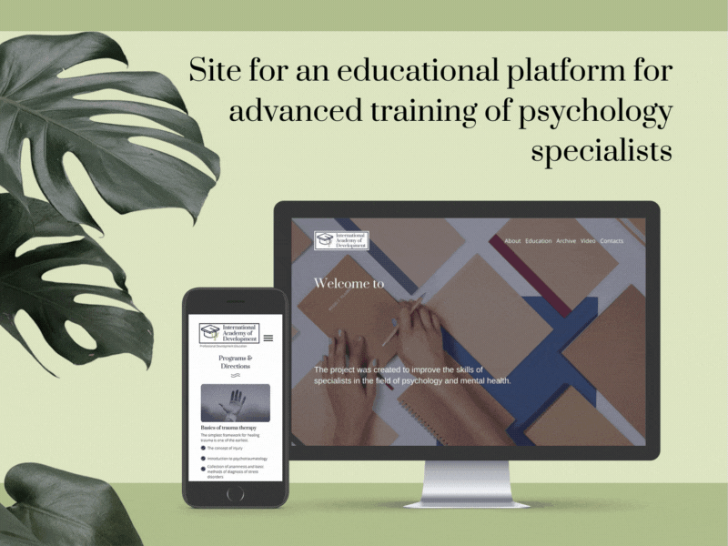 Professional Development Education website branding design logo minimal ui ux webdesign