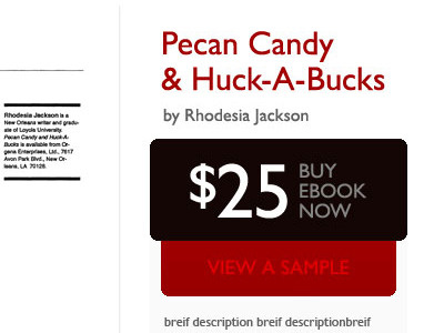 Pecan Candy Book Purchase Sample