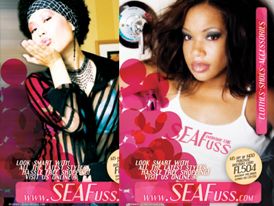 Seafuss fashions fashion flyers