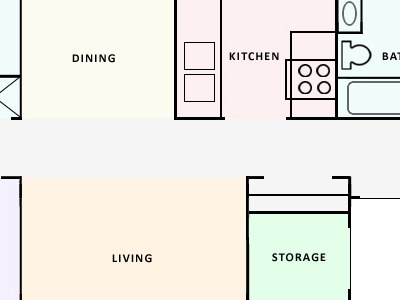 Twobedroom legend map website