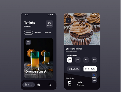 To night app ui ui ux ui design uidesign uiux ux web webdesign