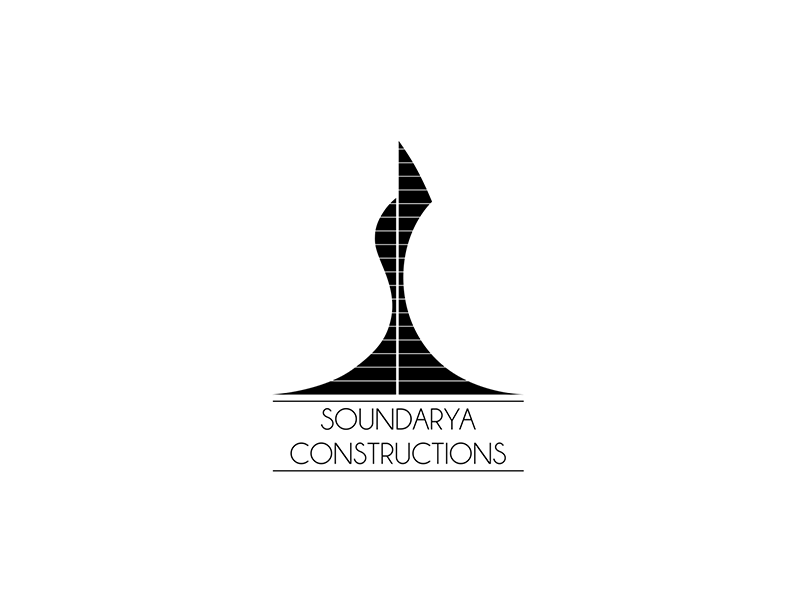 Soundarya Constructions - Development Firm brand identity brand mark branding design logo logo design real estate real estate branding real estate logo