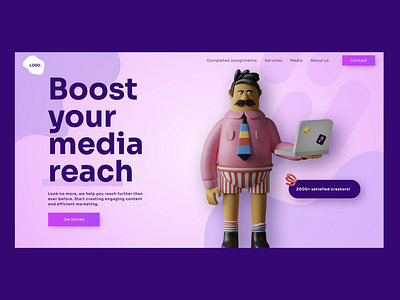 Boost Your Media Reach, Concept