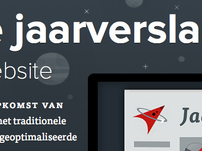 onlinejaarverslag.com illustrated jaarverslag launched online rocket rotterdam website